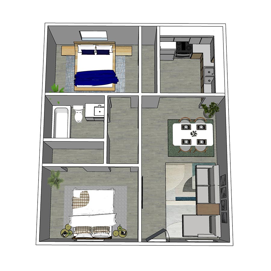 Our Floor Plans Meadowbrook in Tulsa, OK