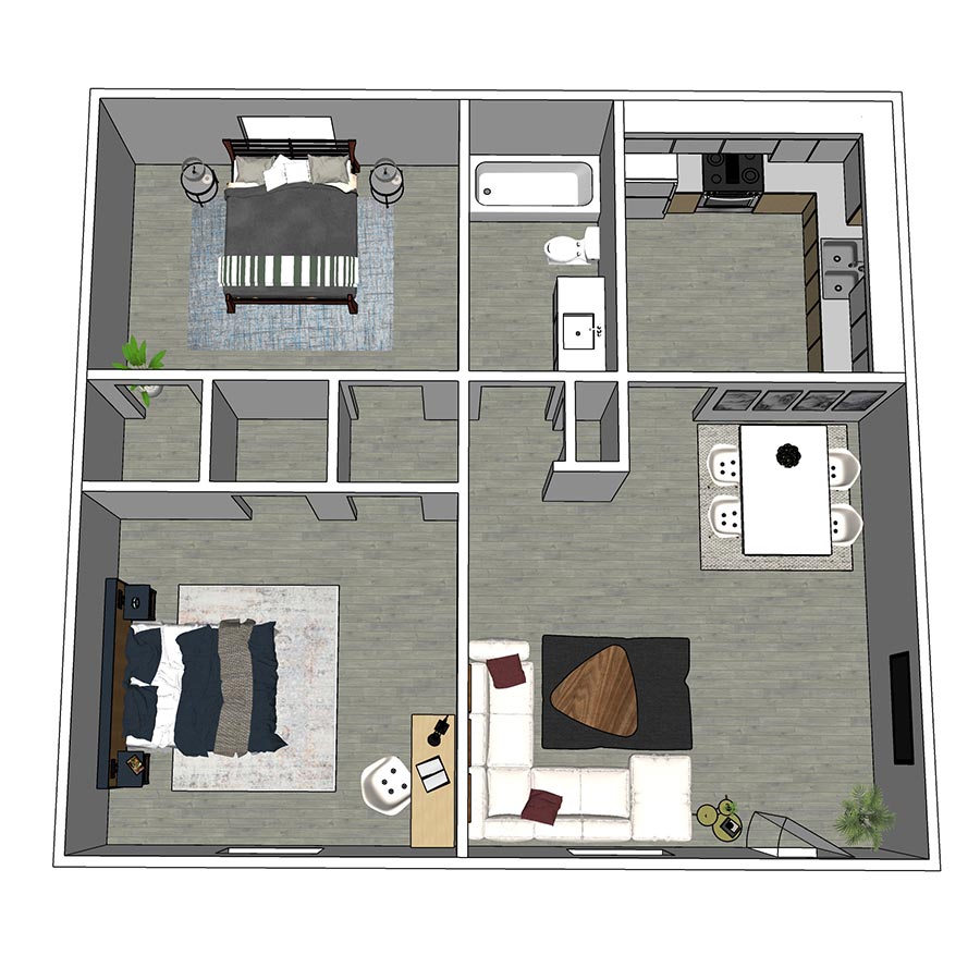 Our Floor Plans Meadowbrook in Tulsa, OK